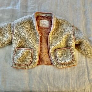 Cozy Cream Kids Jacket by Rylee + Cru